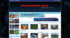 Desktop Screenshot of jocuri-mari.com