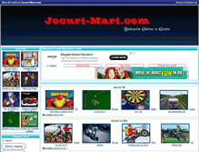 Tablet Screenshot of jocuri-mari.com